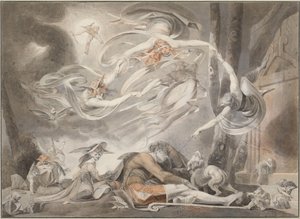 De droom van de herder, 1786