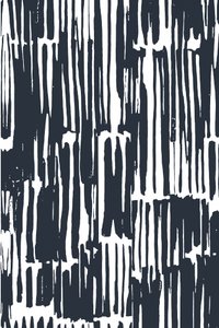 Abstracte inktlijnen
