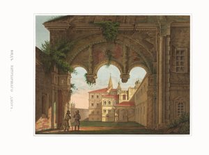 Uitzicht op de Patriarchale Kamers. Uit de Oudheden van de Russische Staat