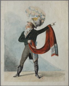 Fyodor Fyodorovich Kokoshkin (1773-1838) door Sotnikov, Fyodor Grigoryevich (actief begin 19e eeuw) door Fyodor Grigoryevich Sotnikov