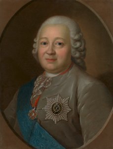 Portret van generaal graaf Nikita Ivanovich Panin 1718-1783 door Fyodor Stepanovich Rokotov