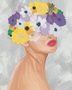 Kleurrijke bloemenkrans door GIovanna Gil Alves