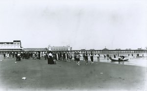 Strand van Atlantic City, New Jersey