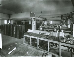 New York Evening Post Zetkamer door G.P. Hall und Sohn