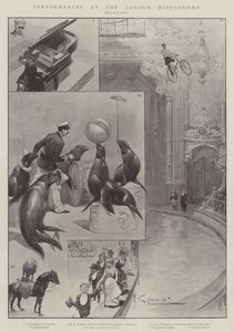 Voorstellingen in het London Hippodrome