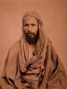 Portret van een Egyptische Bedoeïen