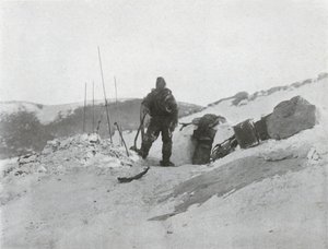 Browning bij de iglo-deur, 1912, 1913