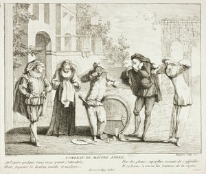 Plaat uit Livre de Scènes Comiques