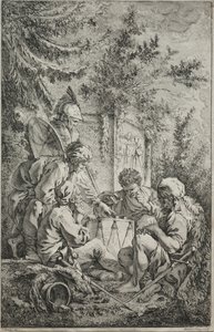 De Eerste Wacht door Gabriel Huquier