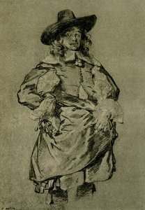 Portret van een jonge man door Gabriel Metsu