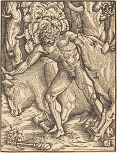 Hercules die het Vee van Geryon Meeneemt