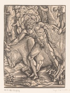 Hercules en de runderen van Geryon door Gabriel Salmon
