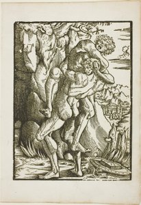 De Werken van Hercules: Hercules en Antaeus door Gabriel Salmon