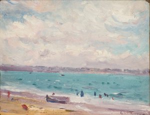 Het strand van St Malo