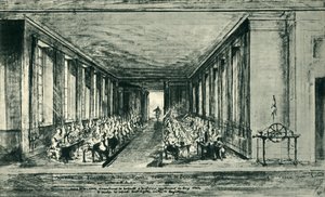 Spinzaal, ca. 1776, 1943