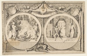 De Uitdrijving van de Jezuïeten, 1761 door Gabriel de Saint Aubin