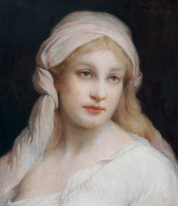 De geest van Katie King of Phantom Katie King door Gabriel von Max