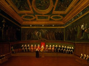 Raadzaal van Tien in Venetië