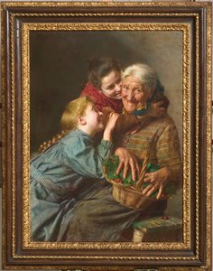 De Welkom Gast 1882 door Gaetano Bellei
