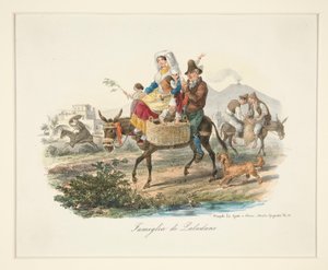 Famiglia di Paludano door Gaetano Dura