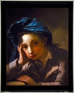 Portret van Marco Gandolfi, ongedateerd door Gaetano Gandolfi