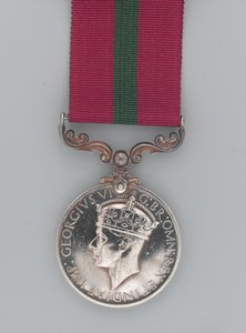 Medaille voor Lange Dienst en Goed Gedrag, Regimentssergeant-majoor Hassan Jabir, The King