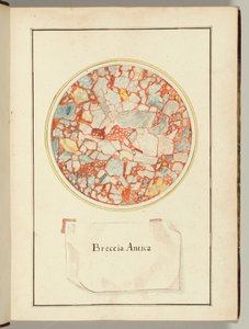 Breccia Antica, from Verschillende Steen Soorten, Italy door Gaetano Piccini