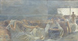 Hasjiesj: de opiumrokers door Gaetano Previati