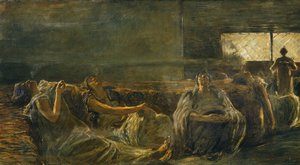 Opiumrokers door Gaetano Previati