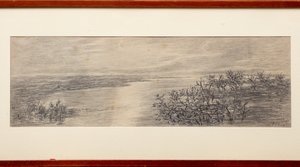 De tak van het Comomeer door Gaetano Previati