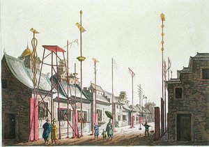 Grote Muren van Peking, illustratie uit 