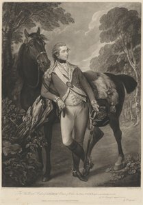 Kolonel St. Leger door Gainsborough Dupont after Thomas Gainsborough