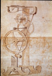 Klok met een weegpendel bestudeerd door de Italiaanse astronoom en natuurkundige Galileo Galilei in 1638 om tijd te meten