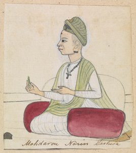 Mahdorou Narin Peshwa door Gangaram Chintaman Tambat