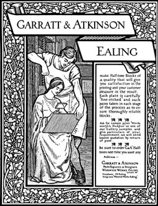 Garratt & Atkinson advertentie, 1907