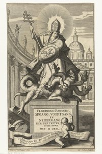 Katholicisme overwint de ketterij door Gaspar Bouttats
