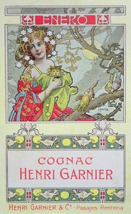 Januari, uit een kalender voor Henri Garnier & Co. door Gaspar Camps Junyent