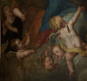 Parochiekerk Sint-Walburgakerk. Schilderij. Gaspar de Crayer. 1652