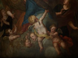 Parochiekerk (Sint-Walburgakerk). Schilderij. Gaspar de Crayer. 1652
