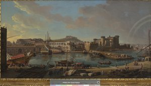 De haven van Napels