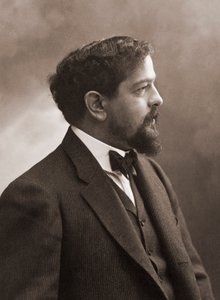 Franse componist (1862-1918) Claude Debussy - Portret van de Franse componist Claude Debussy (1862-1918) 1908 - foto Nadar