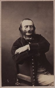 Portret van Jacques Offenbach, ca. 1860