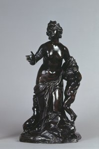 Latona en haar kinderen, Apollo en Diana, ca. 1671 (brons met gelakte patina) door Gaspard Marsy