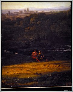 Italiaans Pastoraal Landschap (detail)