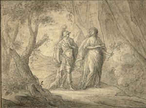 Koppel in een Bos