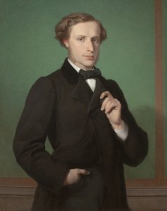 Portret van Monsier E.G*** door Gaston Casimir Saint Pierre