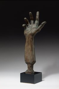 Hand van een pianist (Richard Buhlig) door Gaston Lachaise