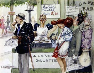 A La Vraie Galette door Gaston Le Beuze