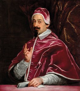 Portret van paus Alexander VII 1599-1667, 1667 door Gaulli