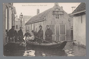 Ramp te Oud-Vossemeer op 13 maart 1906 door Gebroeders van Straaten